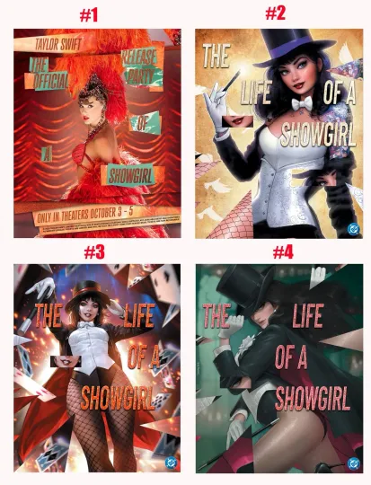 Discover The Life Of A Showgirl Premium Matte Vertical Poster