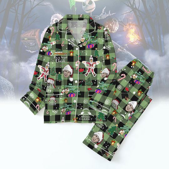 Discover National Lampoon's Christmas Pajamas, Clark Griswold Family Pajamas, Xmas Movie, Christmas Tree Farm Pajamas, Winter Season Gift