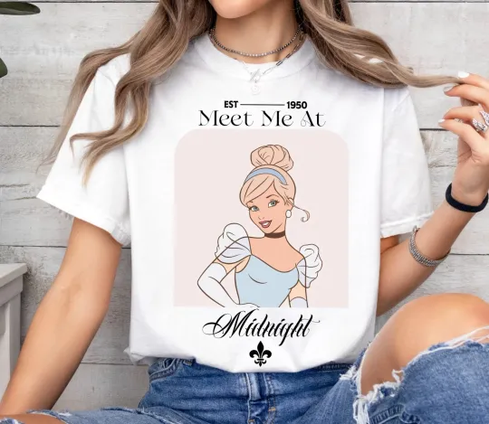 Discover Disney Princess Cinde Meet Me At Midnight Unisex4
