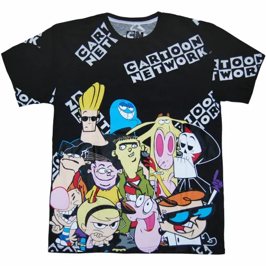 Discover Cartoon Network All Over Print T-Shirt