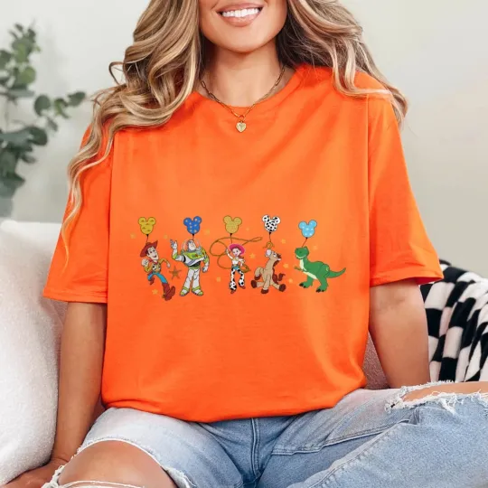 Dissney Cute Toy Story T-Shirt Men Women Unisex9