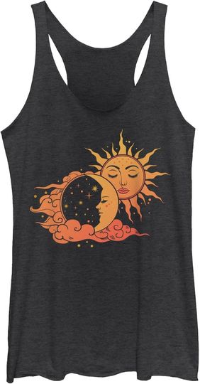 Discover Fifth Sun Sun Moon Love Women's Racerback Tank Top