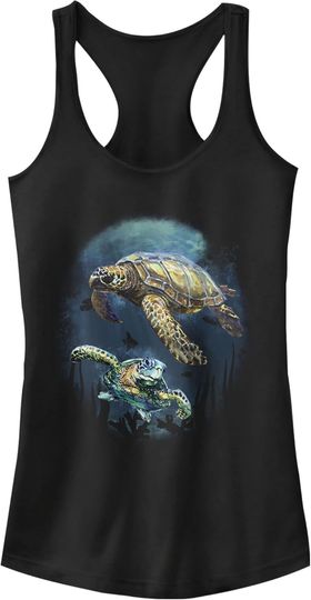 Discover Fifth Sun Sea Turtles Women's Racerback Tank Top