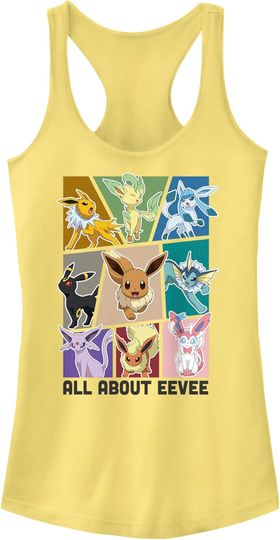Discover Fifth Sun PKM Women's Eeveelution Racerback Tank Top