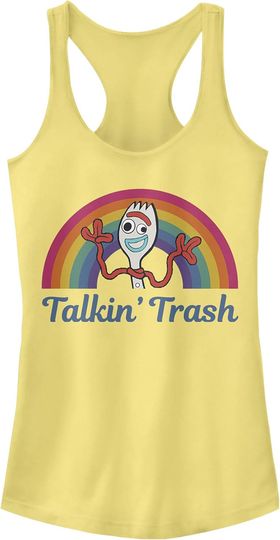 Discover Fifth Sun Disney Pixar Toy Story 4 Talkin Trash Women's Scoop Neck Tee