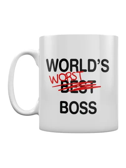Discover World's Worst Boss Mug