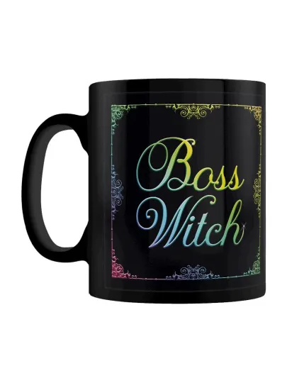 Discover Boss Witch Black Mug