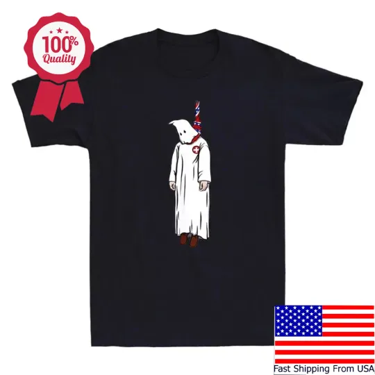 Discover Kill The Klan Funny Klan Hanging Graphic Vintage Men's Short Sleeve T-Shirt