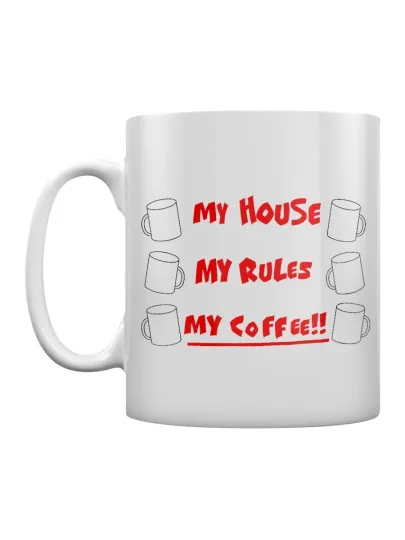 Discover My House My Rules My Coffee!! Mug