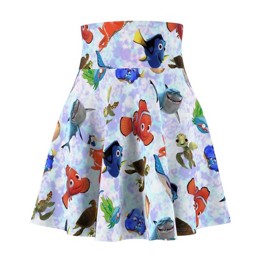 Discover Women's Ocean Dory/Nemo Skater/Running Half Marathon Skirt