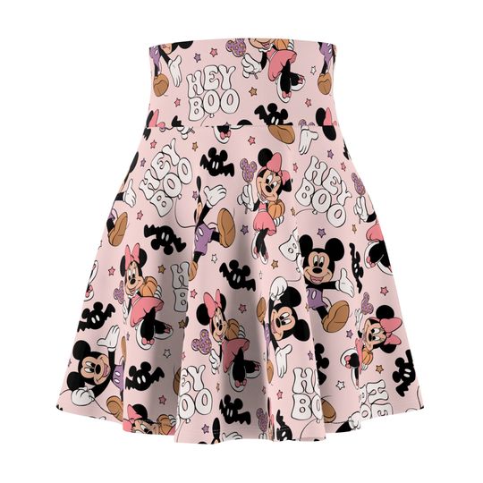 Discover Halloween Skater Skirt for Women Inspired by Park Outfits