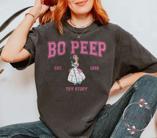Discover Bo Peep Toy Story Shirt | Est 1999 Disney Retro Tee | Comfort Colors Cowgirl Shirt | Pixar Bo Peep Gift | Disney Trip Outfit