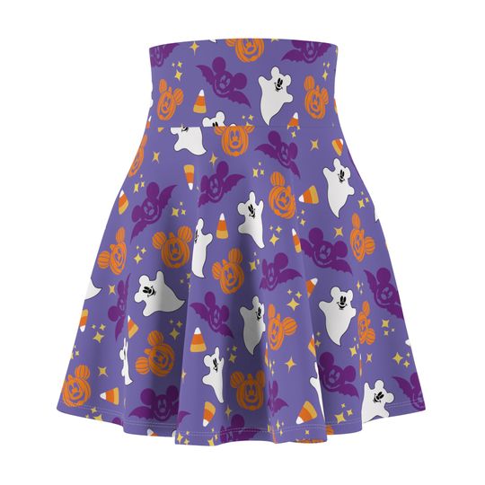Discover 2025 Not So Scary, Halloween Skirt Adult Women, Halloween Skirt for Disneyland or DisneyWorld, Fall Halloween Oogie Boogie or Not So Scary