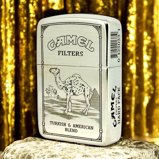 Discover Zippo Sterling Silver 1941 Replica Camel Pocket Lighter