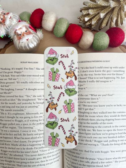 The Grin Funny Character & Max Bookmark