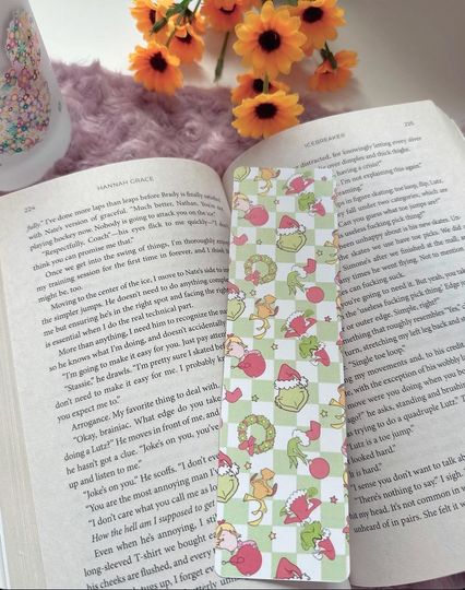 Discover Christmas Double-Sided Bookmark, Stocking Stuffer, Holiday Book Mark