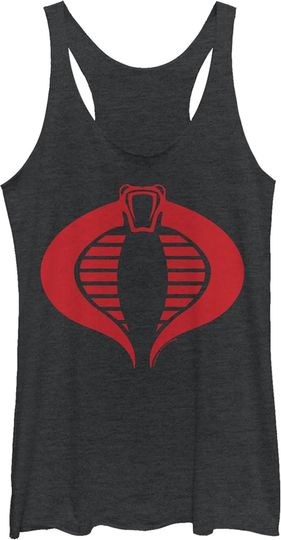 Discover Fifth Sun Classic Gi Joe Cobra Logo Women's Racerback Tank Top