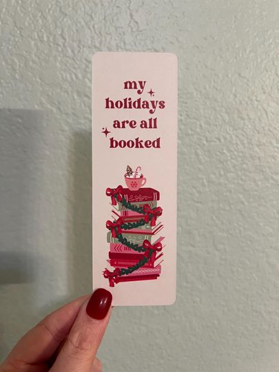 Discover My Holidays Are Booked Bookmark