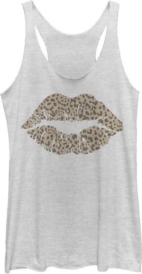 Discover Fifth Sun Faded Lips Women's Fast Fashion Racerback Tank Top