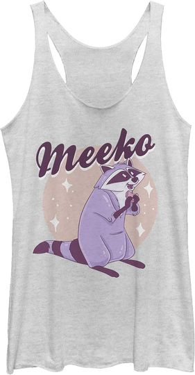 Discover Fifth Sun Disney Princesses Pastel Meeko Women's Racerback Tank Top