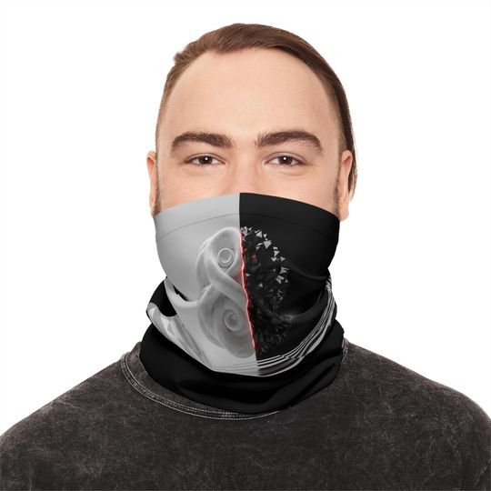 Midweight Moisture-Wicking Neck Gaiter Face Cover for Outdoor Use