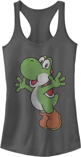 Fifth Sun Nintendo Yoshi Icon Women's Racerback Tank Top