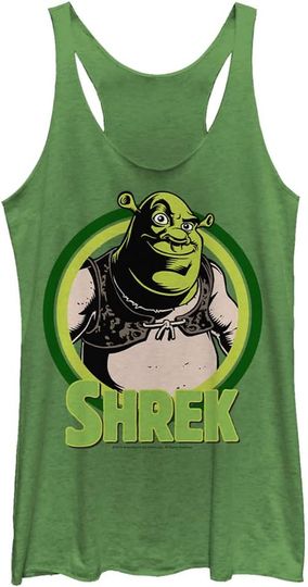 Discover Fifth Sun Confident Shrek Women's Racerback Tank Top