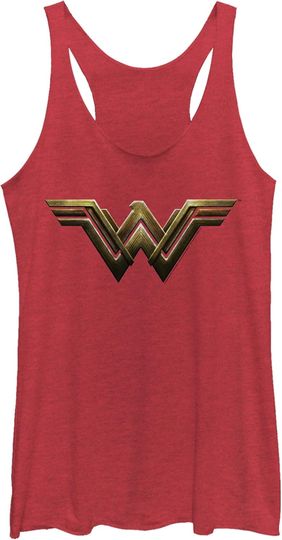 Discover Fifth Sun Justice League: Snyder Cut Js Wonder Symbol Women's Racerback Tank Top