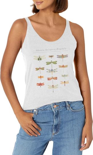 Discover Fifth Sun Dragonfly Study Women's Fast Fashion Racerback Tank Top