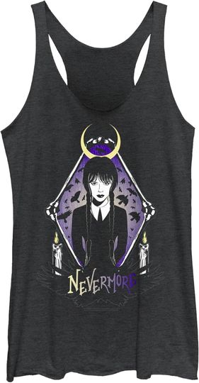 Fifth Sun Wednesday Nevermore Women's Racerback Tank Top