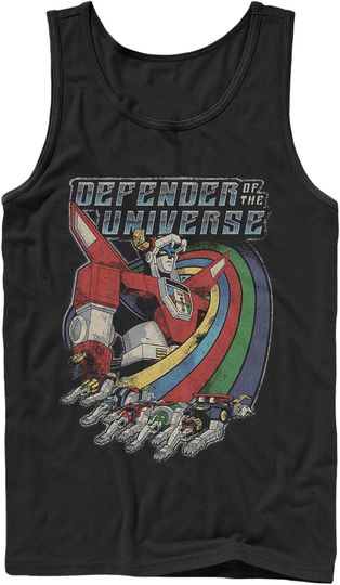 Fifth Sun Voltron: Defender of The Universe Going Steaking Young Men's Tank