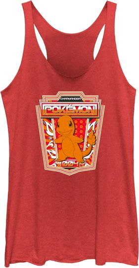 Fifth Sun PKM Charmander Badge Women's Racerback Tank Top