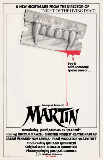 Discover George A. Romero's Martin Movie Poster - Vertical Premium Matte Poster