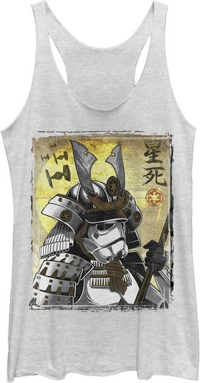 Women's Star Wars Samurai Stormtrooper Racerback Tank Top