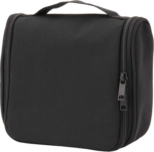 Polyester Hanging Travel Case, Black