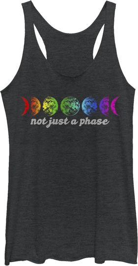 Discover Fifth Sun Women's Not Just a Phase Racerback Tank Top