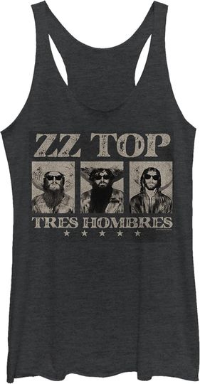 Discover Fifth Sun Zz Garage Band Women's Fast Fashion Racerback Tank Top