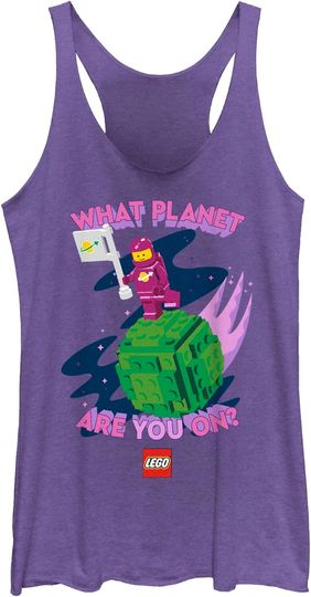Discover Women's LEGO What Planet Are You On Racerback Tank Top
