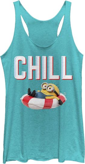 Discover Fifth Sun Despicable Me Chillaxin Women's Racerback Tank Top