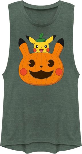 Discover Fifth Sun PKM Pumpkin Pika Women's Tank Top