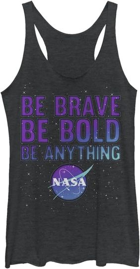 Discover Fifth Sun NASA Be Bold Women's Racerback Tank Top