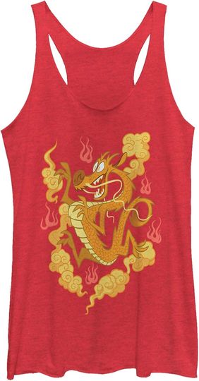 Discover Fifth Sun Disney Ralph Breaks The Internet Mulan Women's Racerback Tank Top
