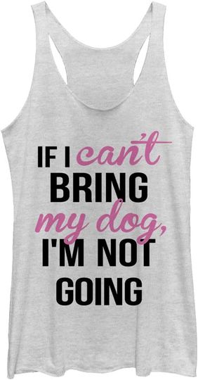 Discover Fifth Sun Chin Up My Dog Too Women's Racerback Tank Top
