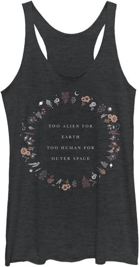 Discover Fifth Sun Alien Boho Women's Racerback Tank Top