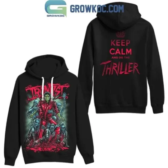 Michael Jackson Halloween Ironfist Keep Calm And Do The Thriller 3D Hoodie
