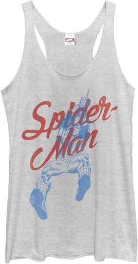 Discover Fifth Sun Marvel Classic Neighborhood Hero Women's Racerback Tank Top