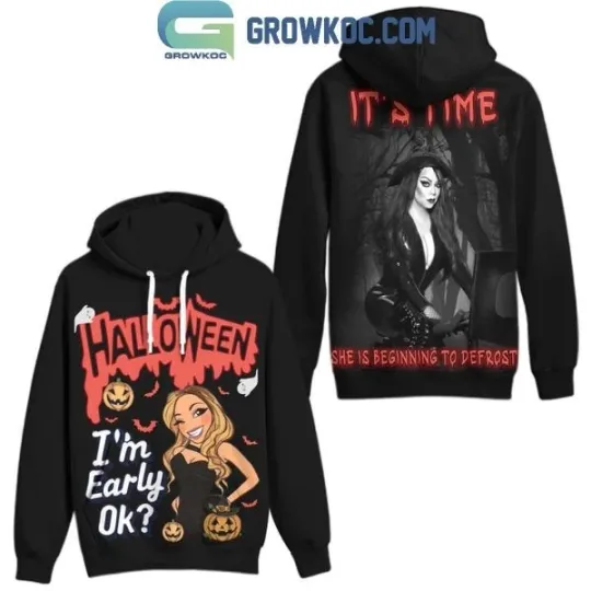 Discover Mariah Carey Halloween I’m Early Okay It’s Time 3D Hoodie