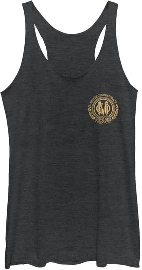 Fifth Sun CCOORS BREWING Company Seal Chest Women's Fast Fashion Racerback Tank Top