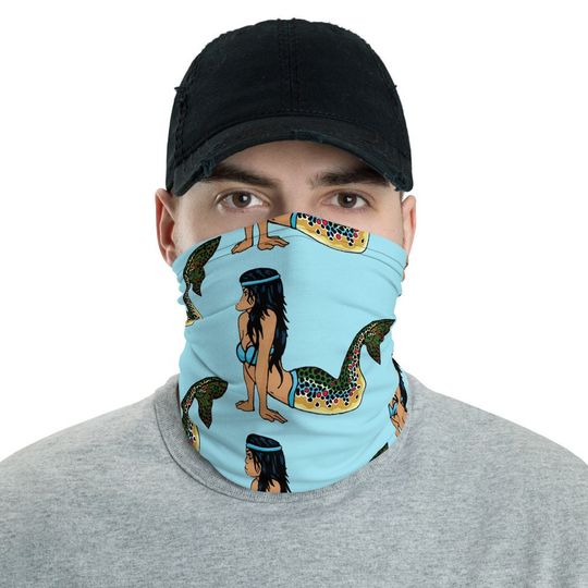 Neck Gaiter - Brown Mertrout