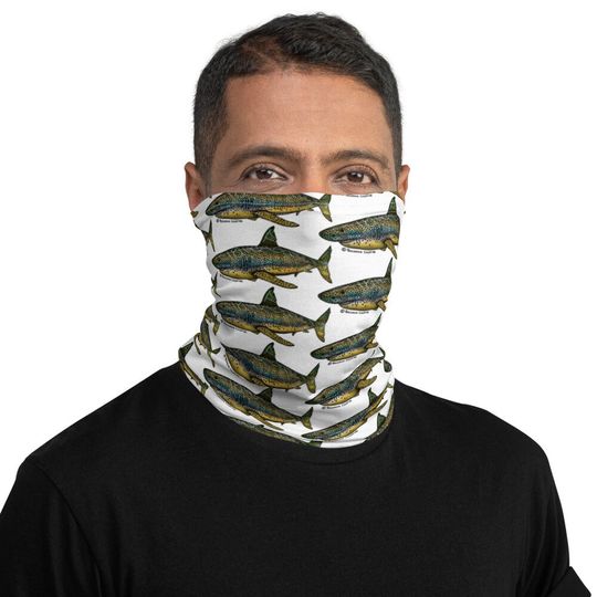 Shart - Shark Brown Trout - Neck Gaiter